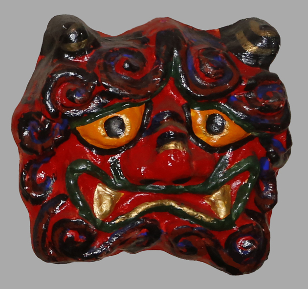 怪奇面　雷神